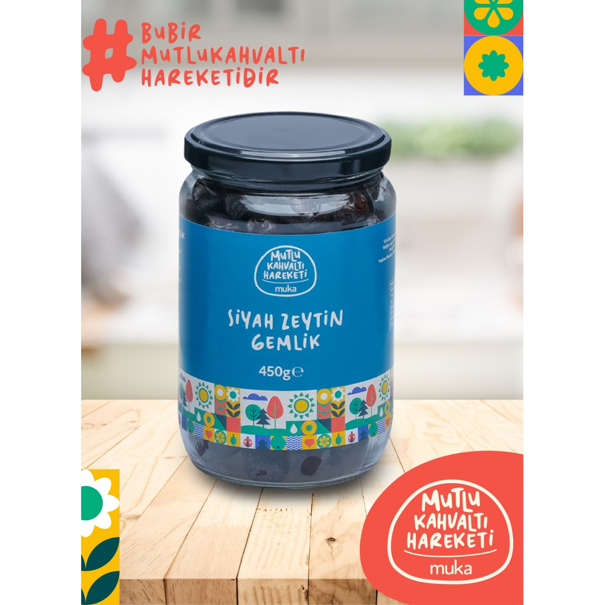 SİYAH GEMLİK ZEYTİN (261-290 KLB) 500Gr