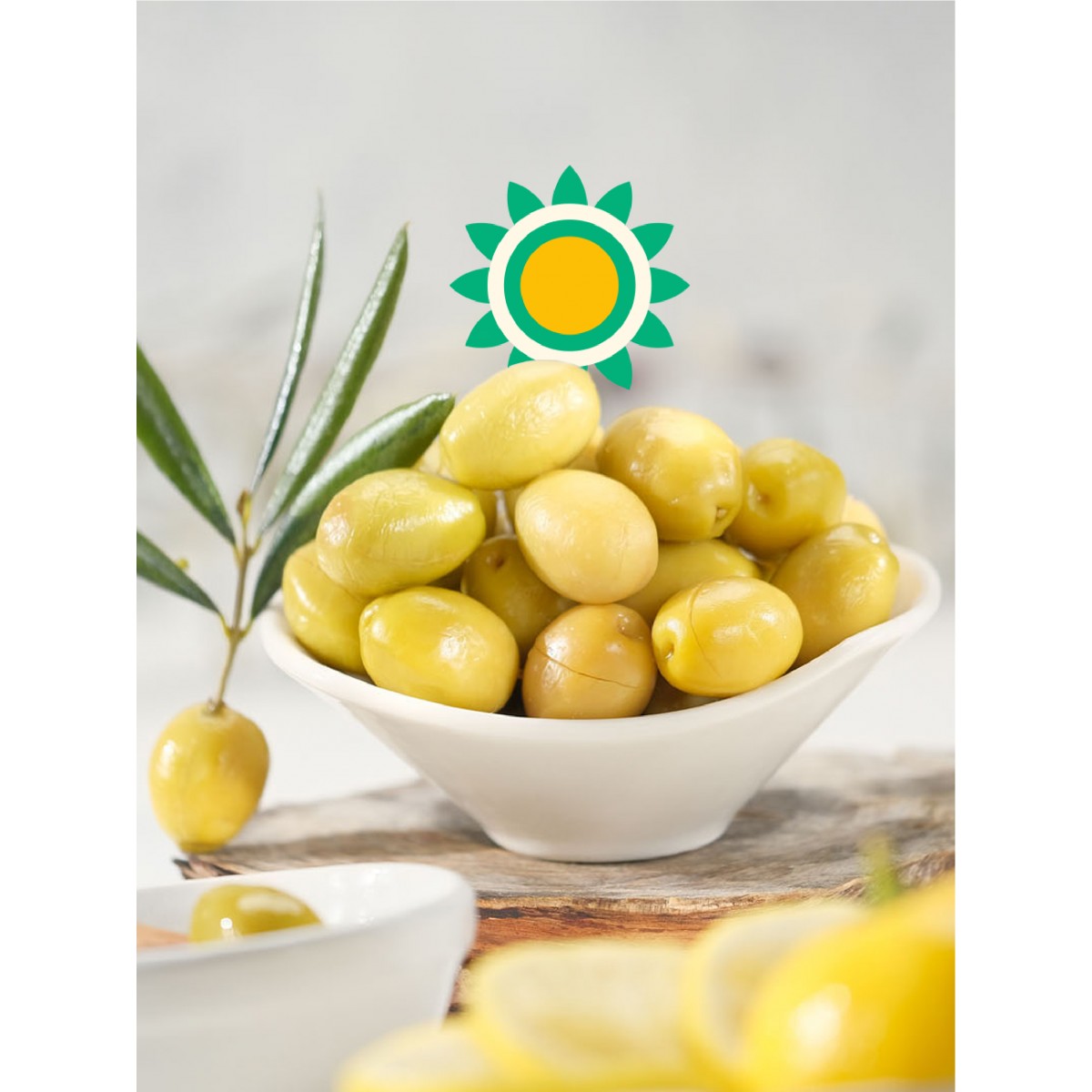 DOMAT ÇİZİK YEŞİL ZEYTİN (570 GR )