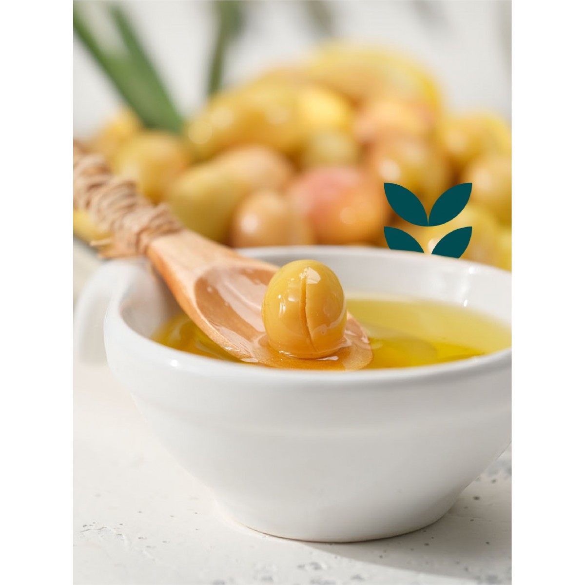 EDREMİT ÇİZİK YEŞİL ZEYTİN (570 GR )